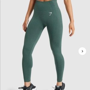 Gymshark Adapt Seamless (2.0) dark green marl, XS, like new!!